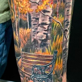 Tattoos - Fall Trees - 142439